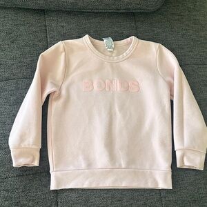 Size 5 Pink Bonds Kids Sweatshirt